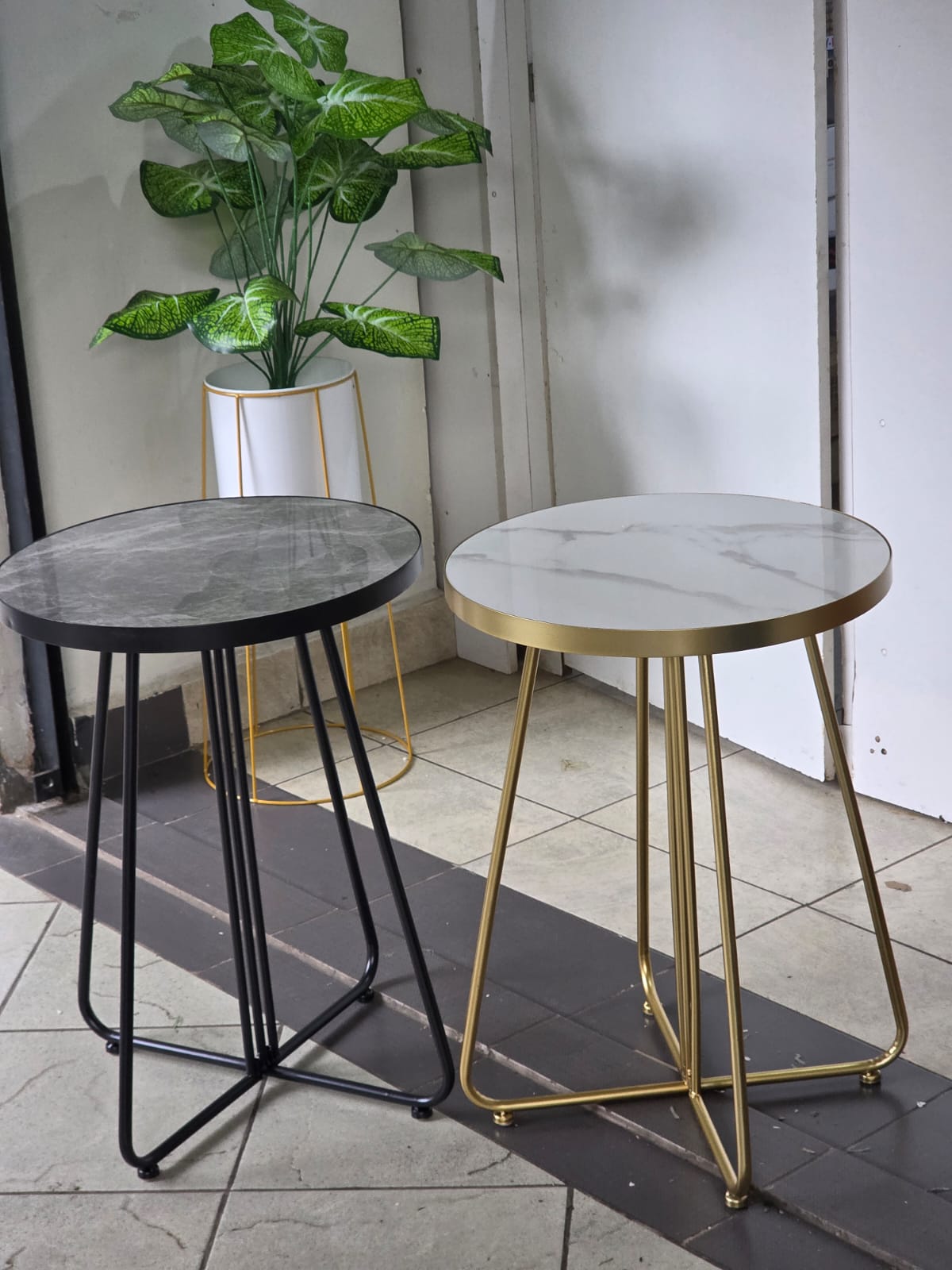 Pure marble Nordic luxury coffee table