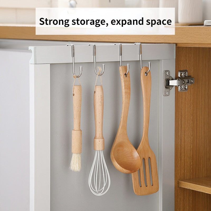 S shaped kitchen punch free hook