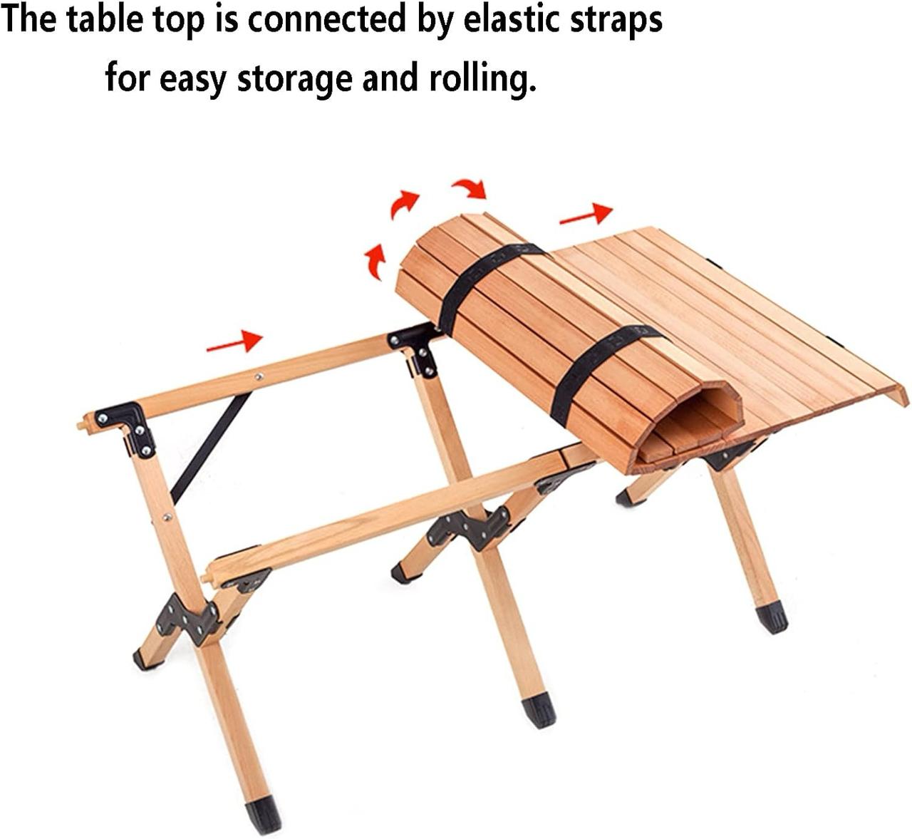 Foldable Camping Picnic Table With 4 chairs and storage box
