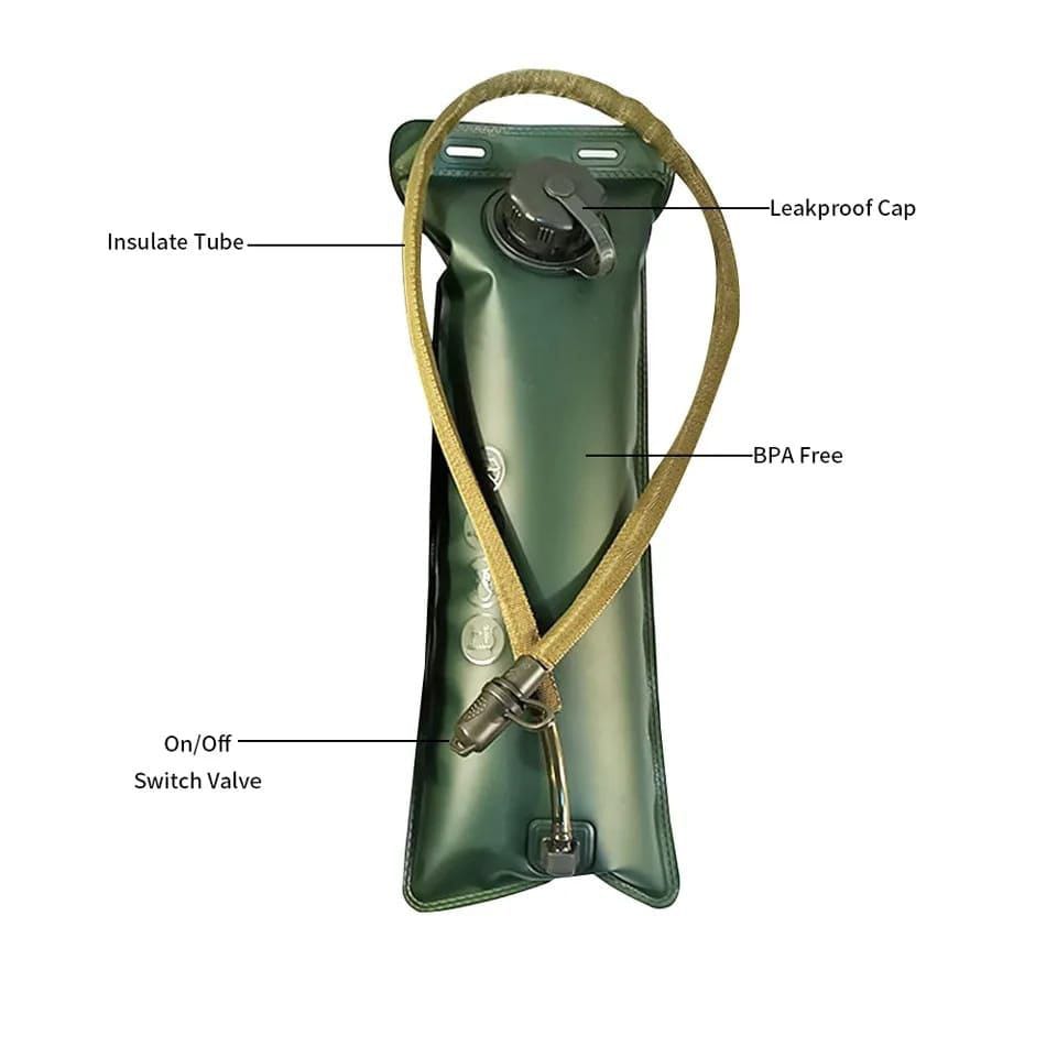 Water Bladder Hydration Backpack 3Liters Large Capacity Water Bags