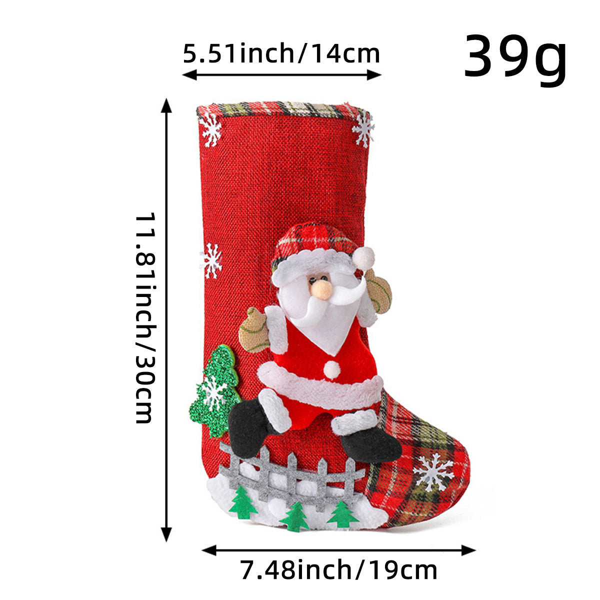 Christmas themed long socks