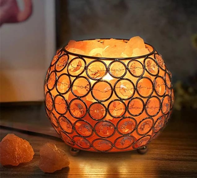 Himalayan salt lamp
