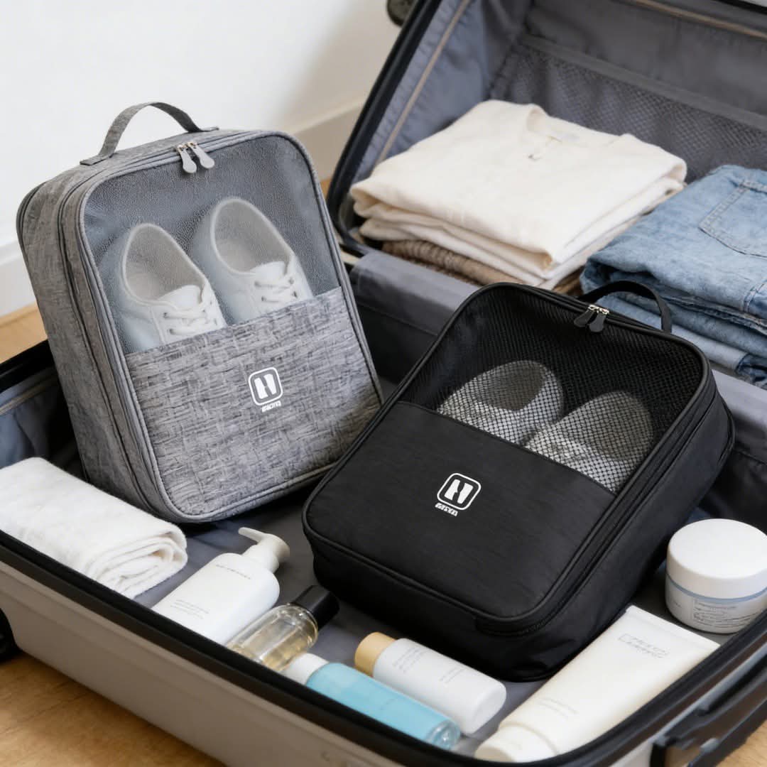 Travel shoe bags