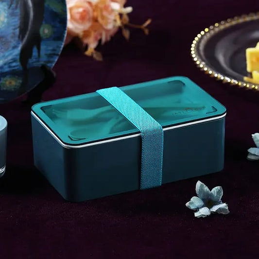 High-quality microwaveable large-capacity leak-proof student lunch box food-grade food container