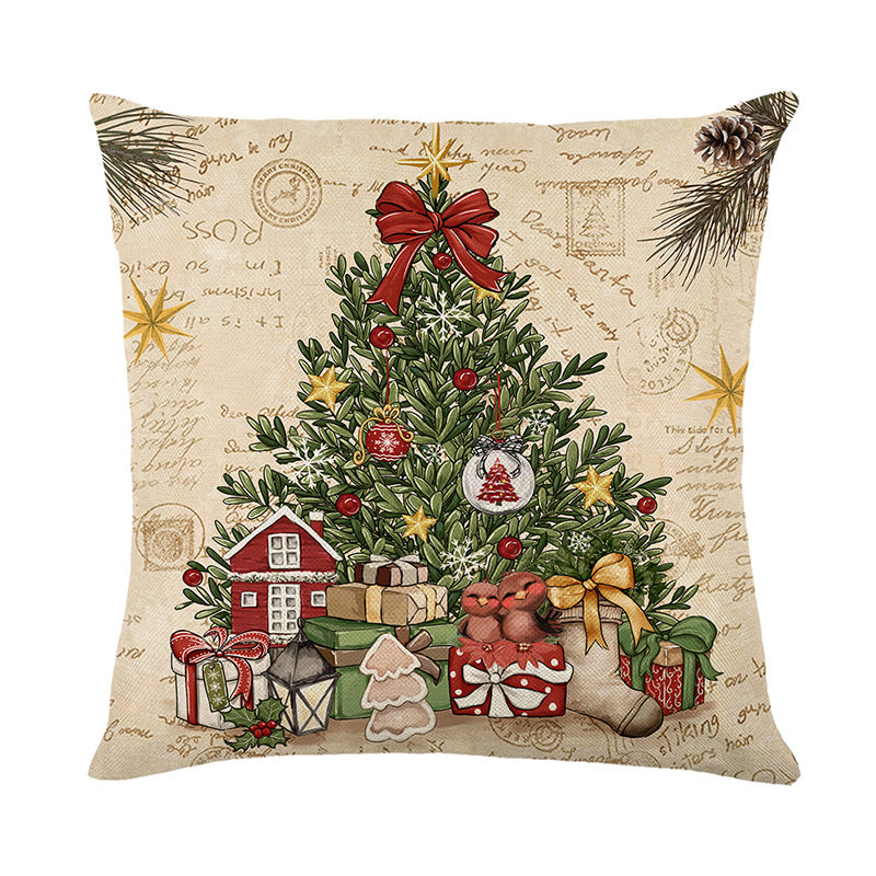 Christmas themed pillow cases