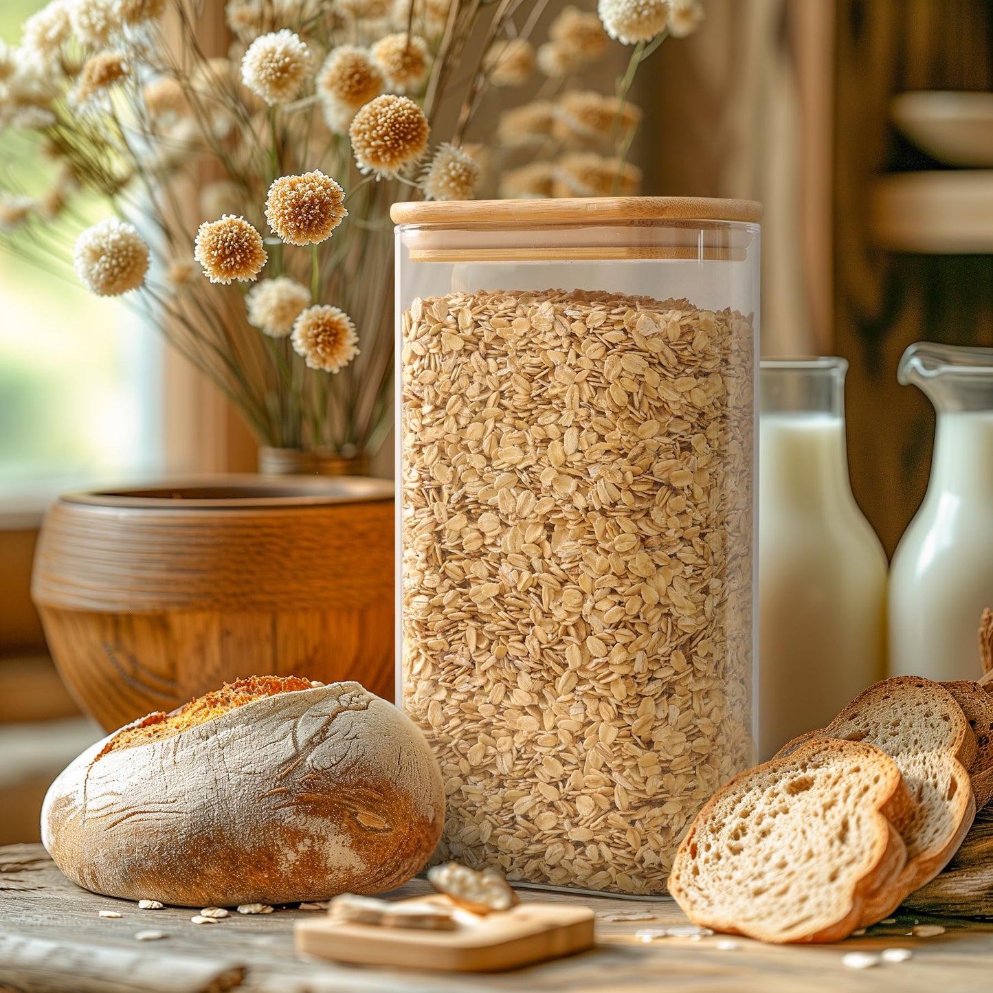 Acrylic spagetti jar