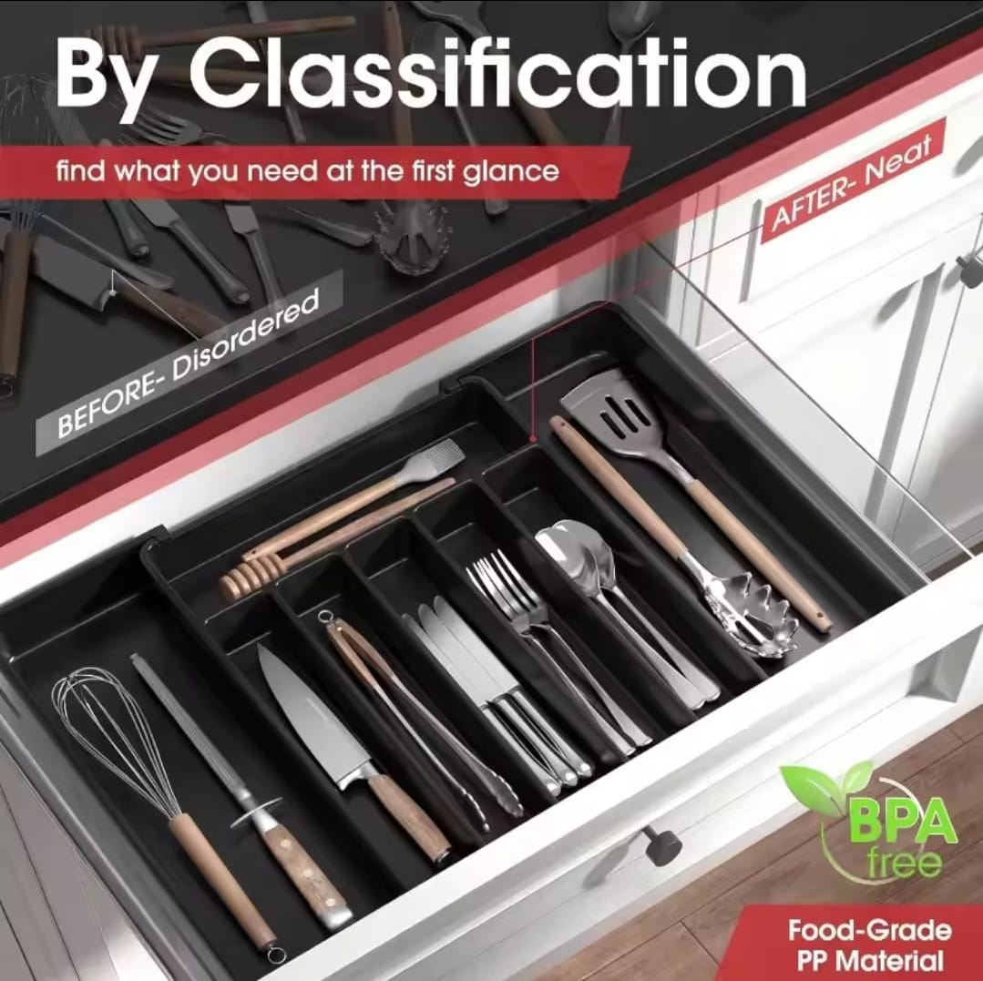 Expandable Cutlery Drawer organizer
