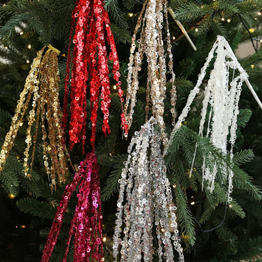 60CM Glitter Twig Ornaments Branches