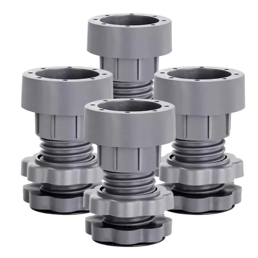 4 pcs Heavy duty Adjustable Height Washing Machine Anti Vibration pads