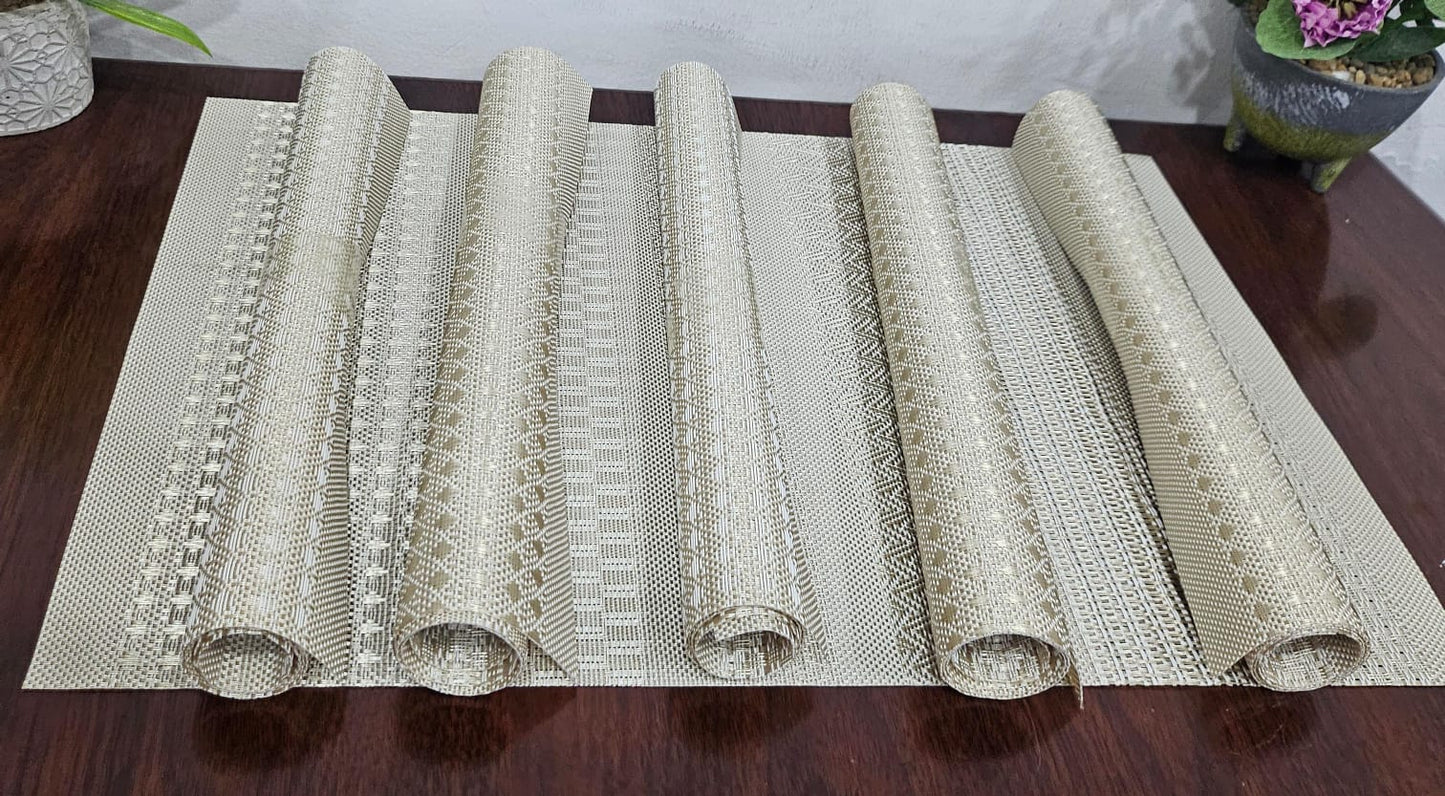 Woven PVC TABLE MATs