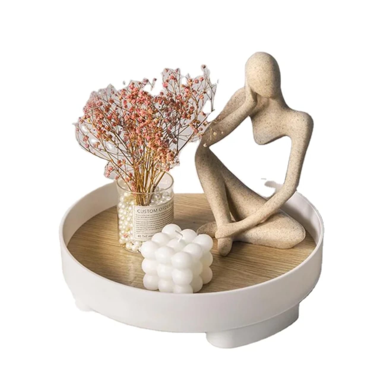 European Style Nordic Pallet Round Tray.