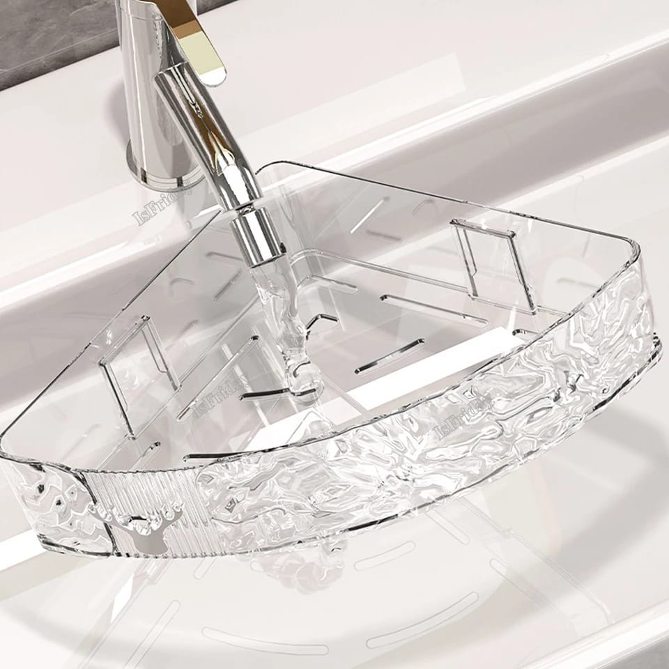Water Ripple Bathroom Storage Rack