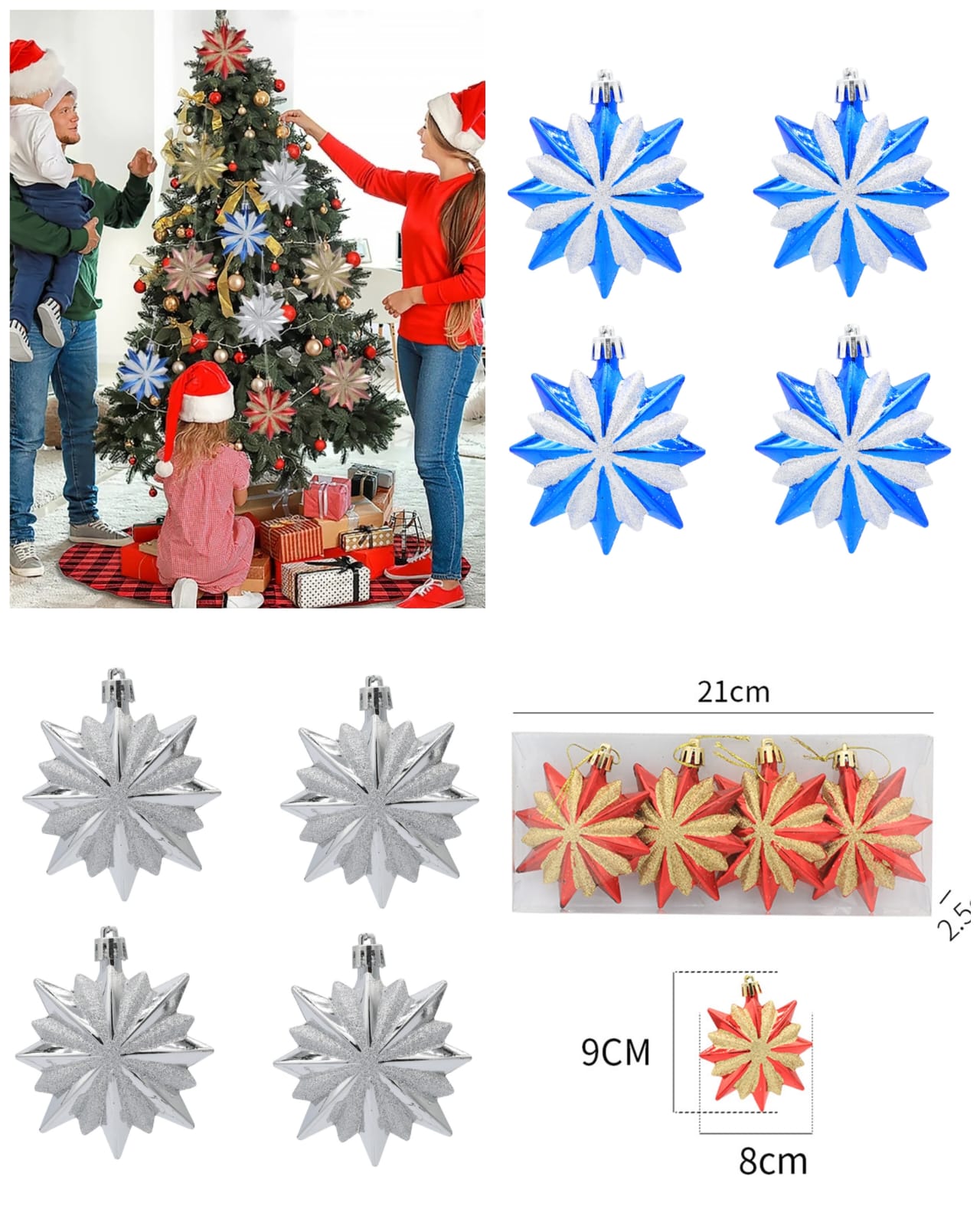 Christmas tree pendants decor