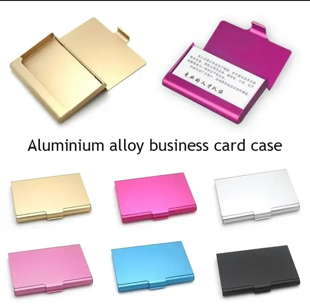 Aluminium Alloy durable bank card ID card holder