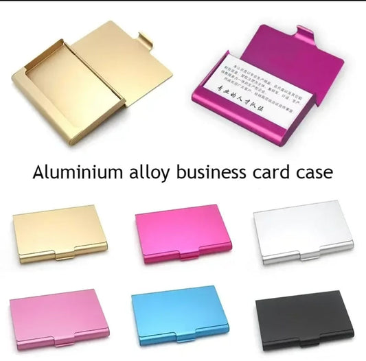 Aluminium Alloy durable bank card ID card holder