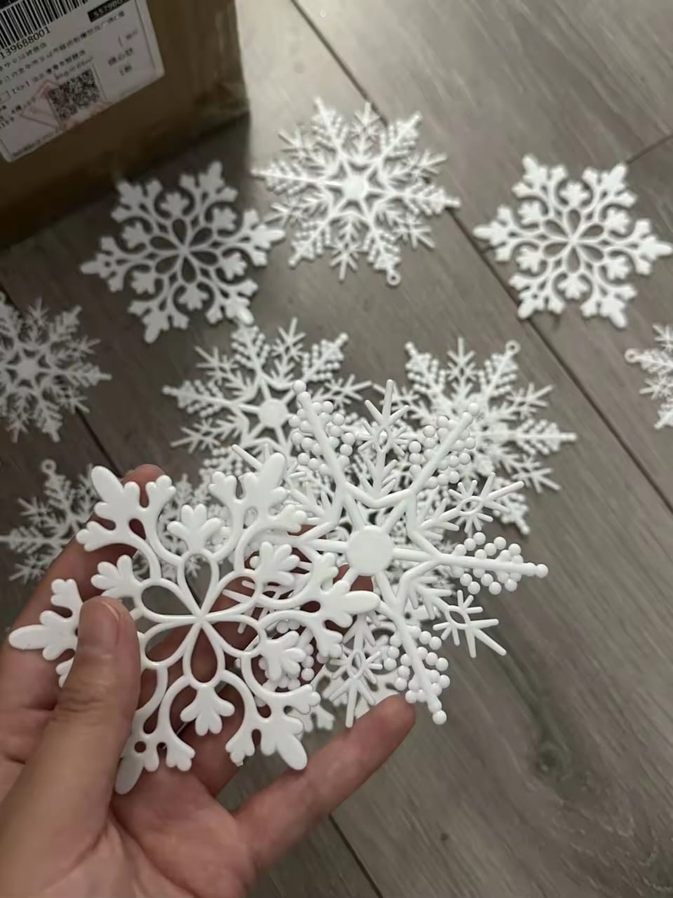 Snowflake Christmas decor