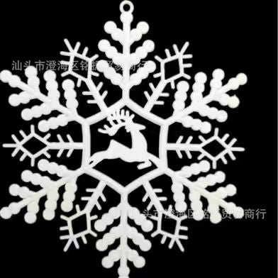 Snowflake Deco 2pcs