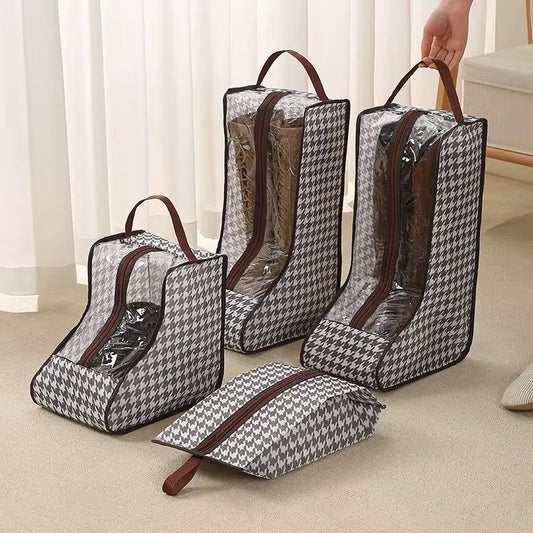 4pcs Boot / Shoes Storage Bag Set with Handles
