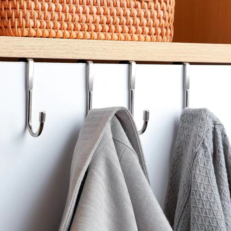 S shaped kitchen punch free hook