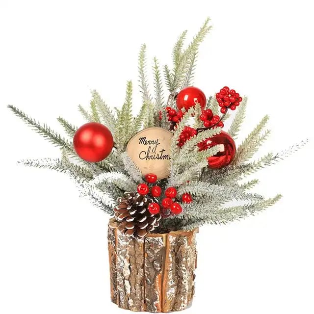 1Pcs Tabletop Exquisite Mini Christmas Tree