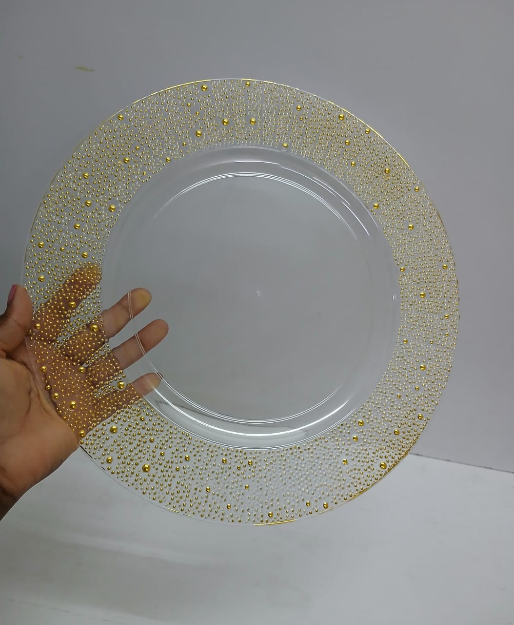 Classy Decor  piece Charger Plates