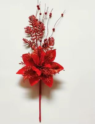 52 cm length Christmas decoration berry branch/ flower