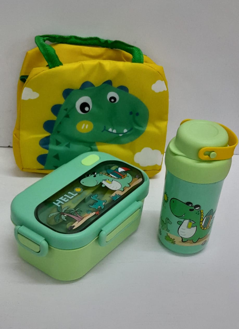 Decorative kids set with insulated bag