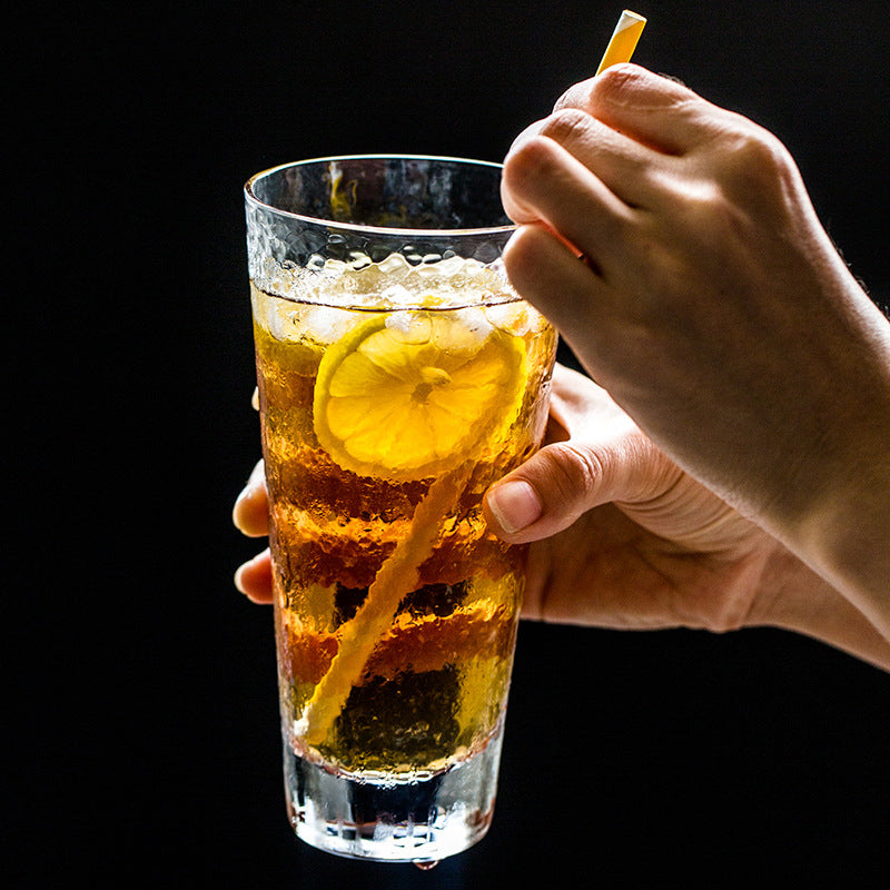 Bubble pop water/juice glass