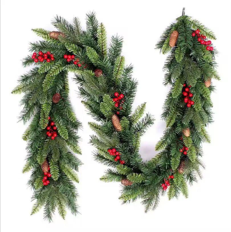 2.5M Green Christmas  Garland