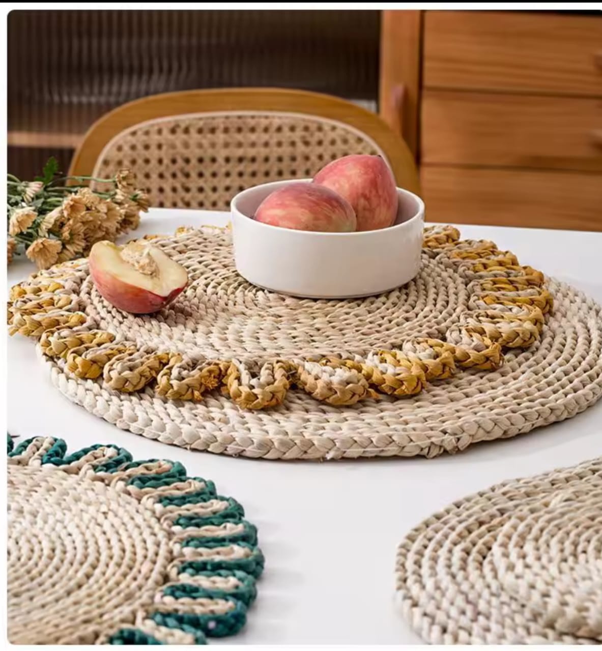 38cm Rattan Place Mats/Table Mats