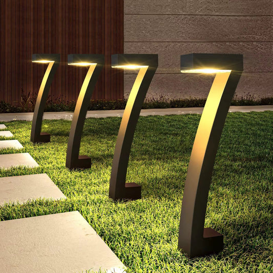 Novelty Solar Garden Pathway Lights – 6pcs Set
