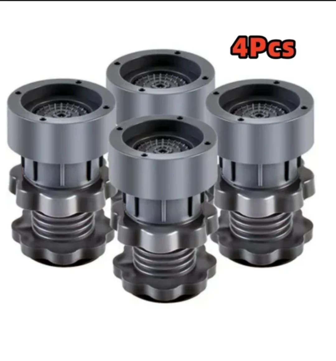 4 pcs Heavy duty Adjustable Height Washing Machine Anti Vibration pads