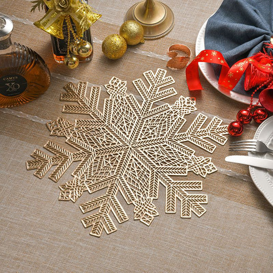 Christmas Snowflake Tablemats set