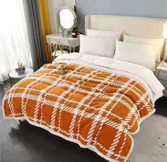 Warm Sherpa Bed blanket/fleece blanket