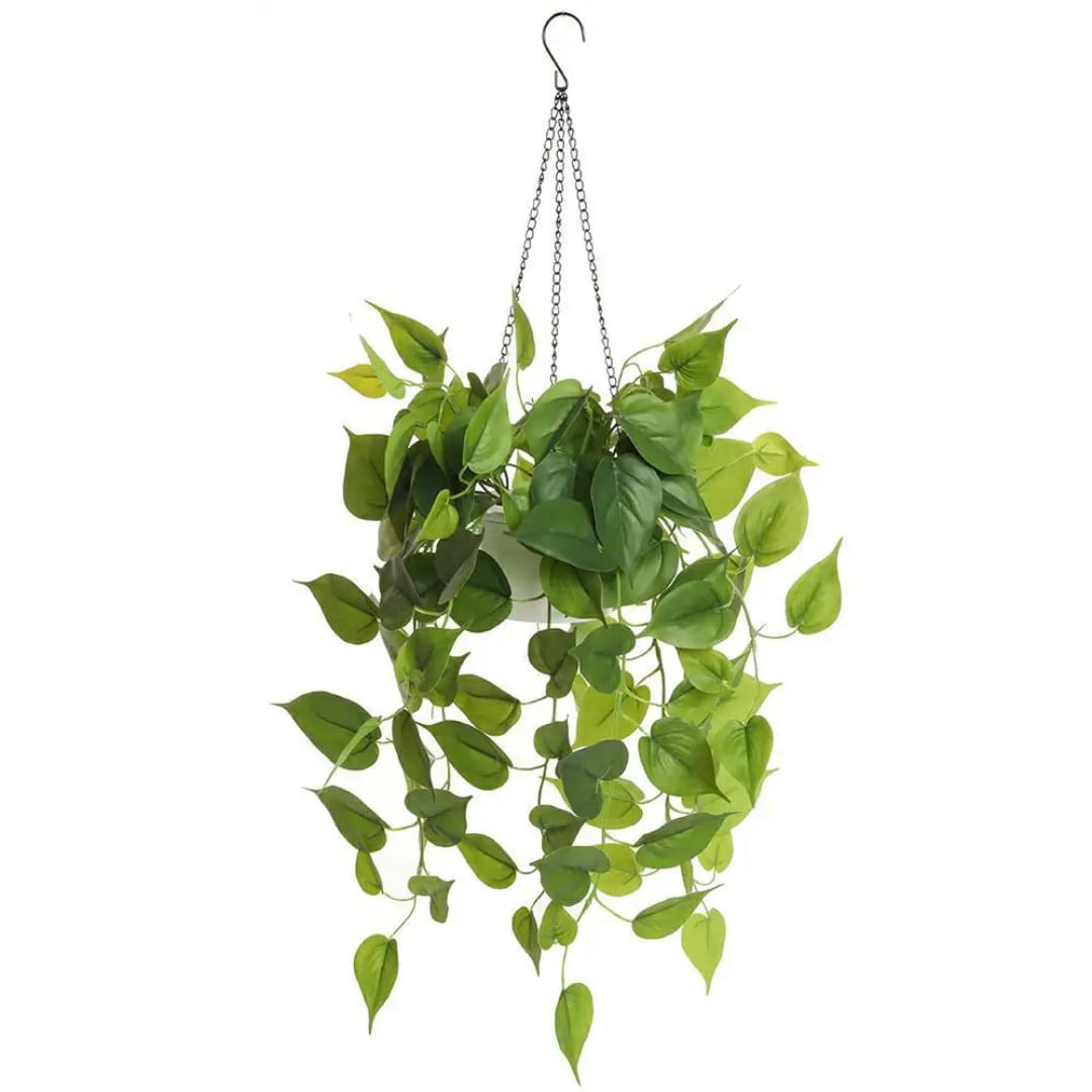 Artificial Hanging Plant With Vases