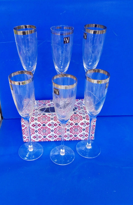 6 PCs fruit Champagne glasses