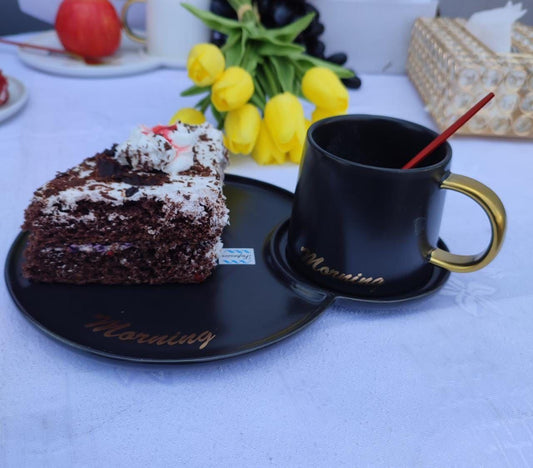 Classy cup saucer set