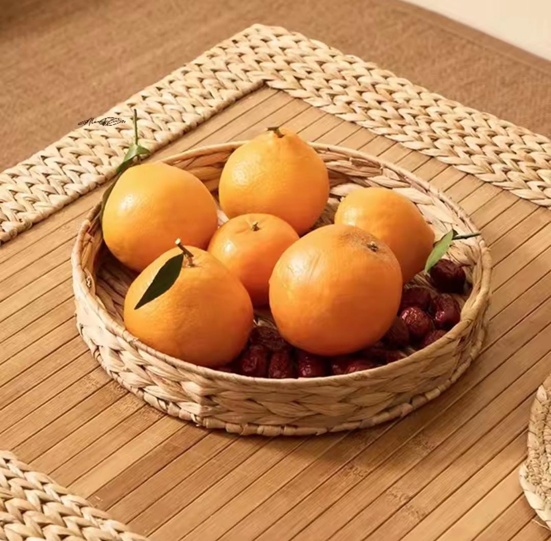 3 in 1 handmade Rattan Deco style and trays