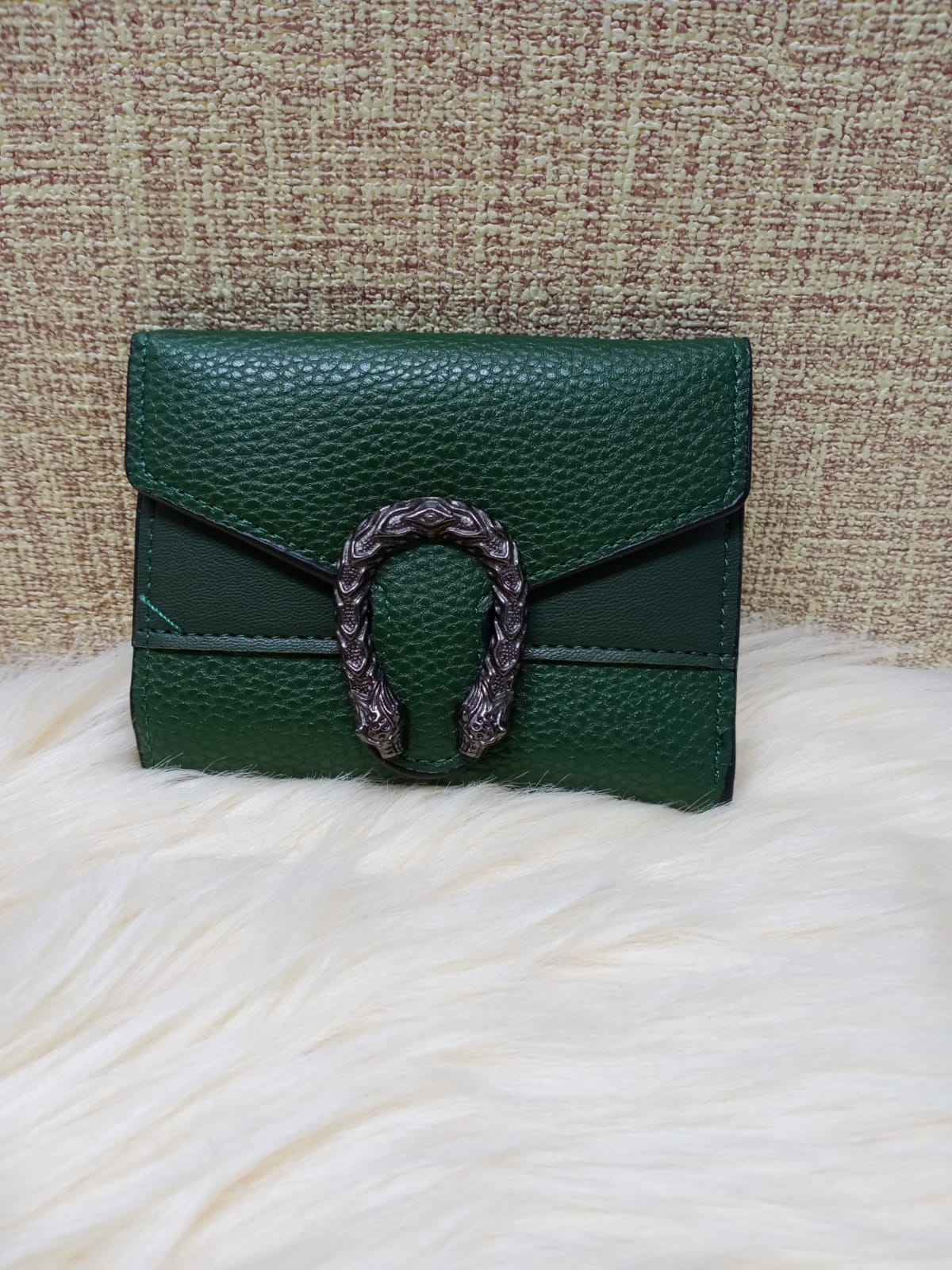 ladies short foldable wallet