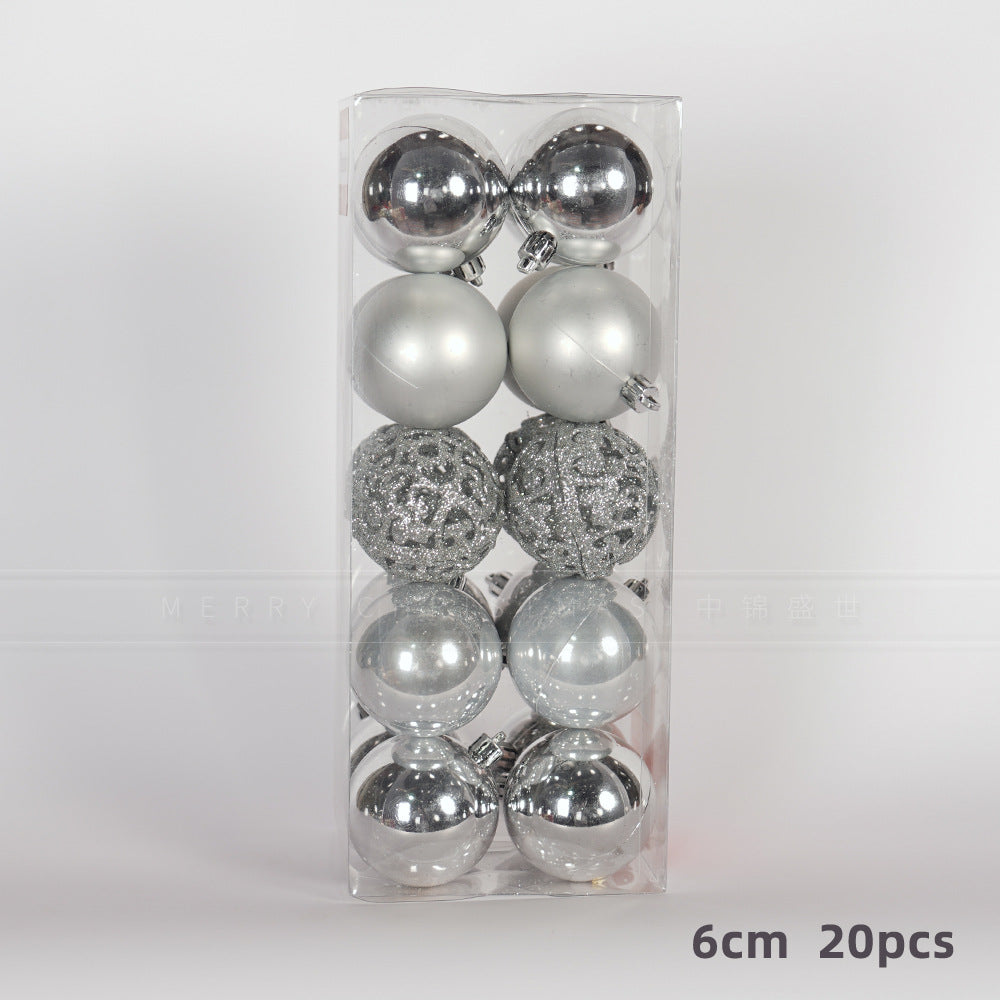20pcs Christmas Ball (baubles) Ornaments with hanging hooks 



🔅 Balls for decorating Christmas Tree Balls

🔅 Available in silver, red and gold