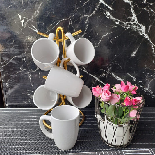 6PC  TEA/COFFEE cup 380ml