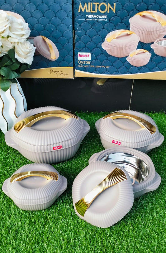 4Pcs Luxurious Insulated Hotpot