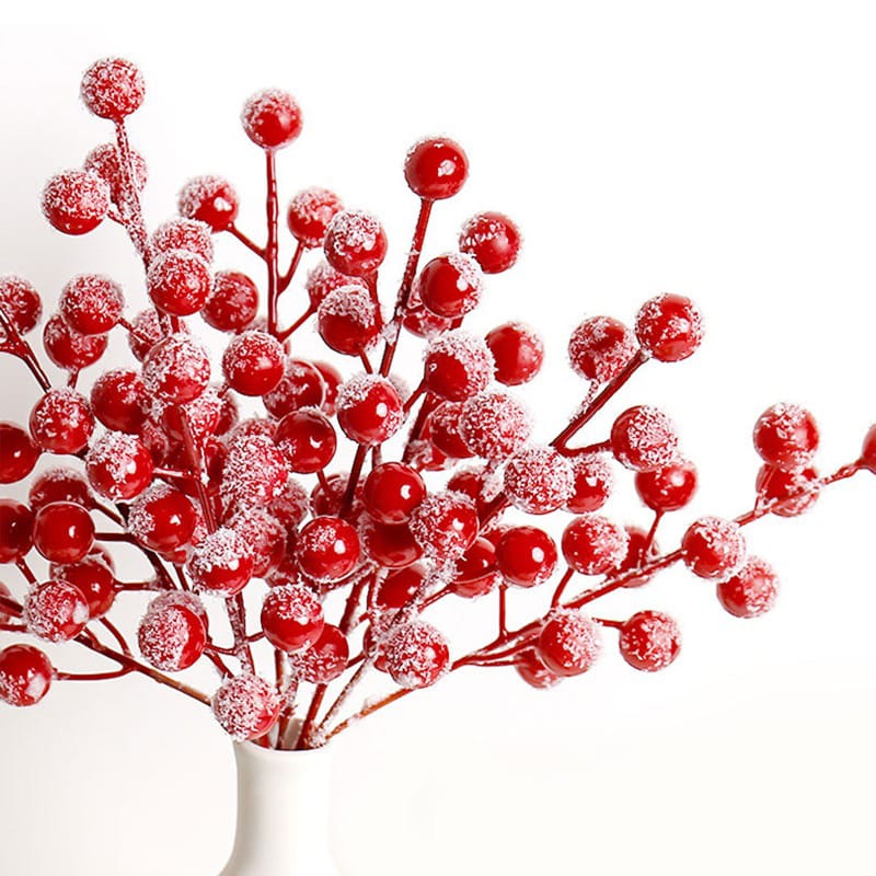 5pcs Artificial Berries Christmas