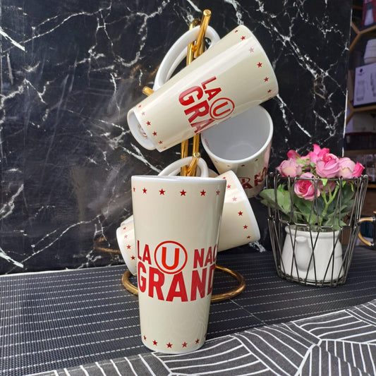 6PC  TEA/COFFEE mugs 600ml