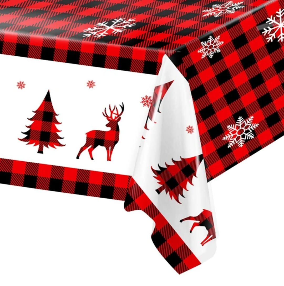 lChristmas Tablecloth Merry Chirstmas Decoration For Home