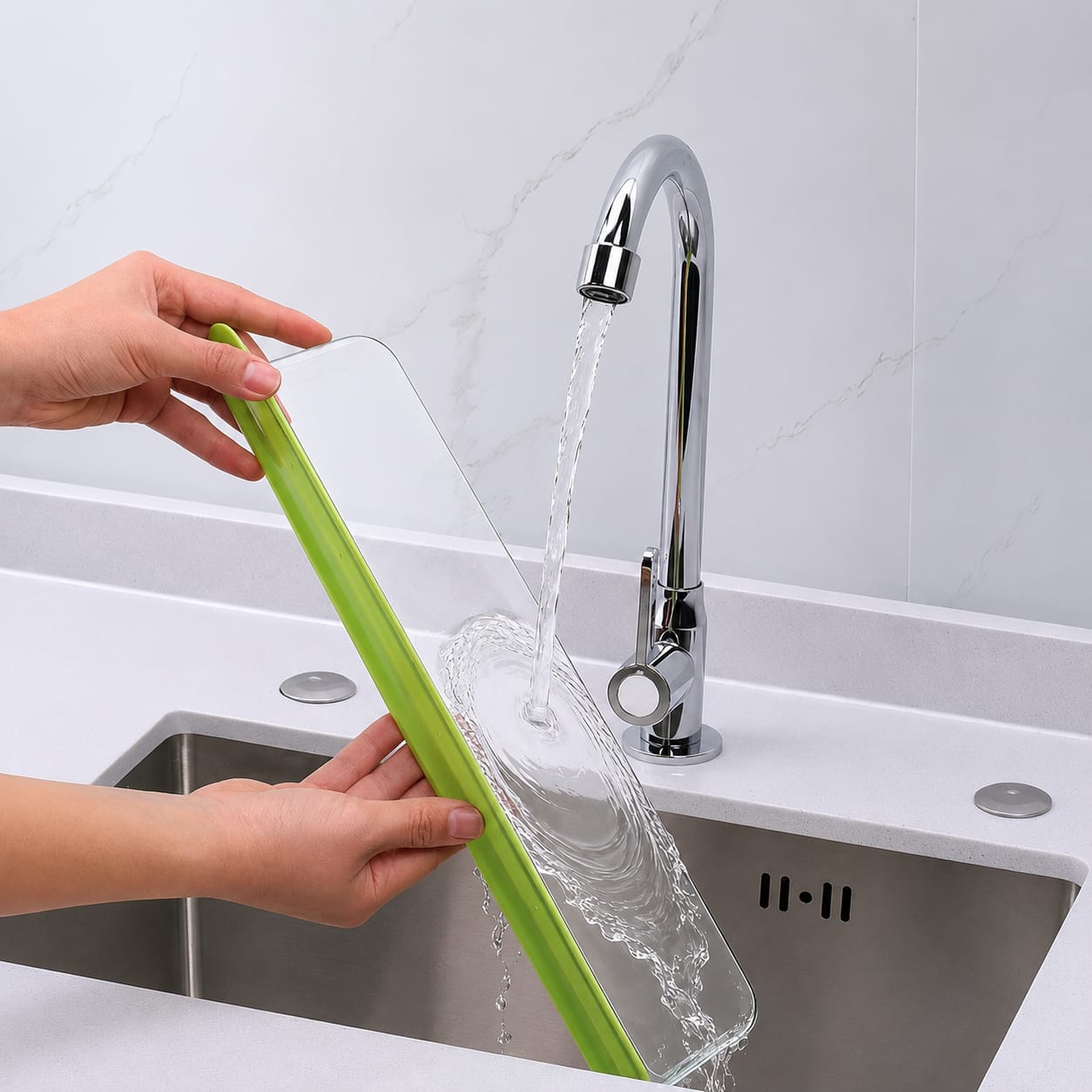 Kitchen Sink Water Splash Guard
