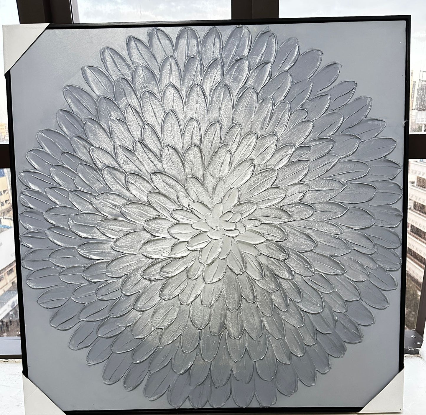 CANVAS TEXTURED OIL PAINTING