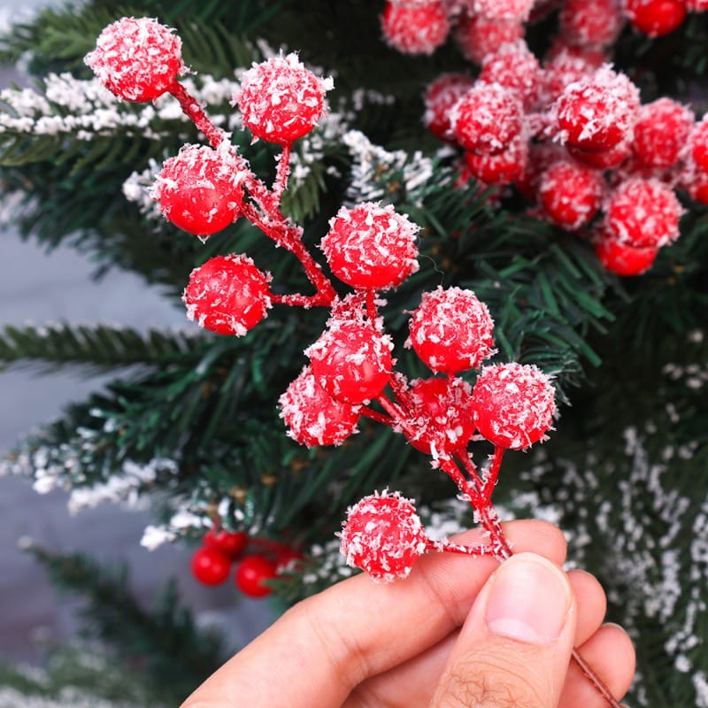 5pcs Artificial Berries Christmas