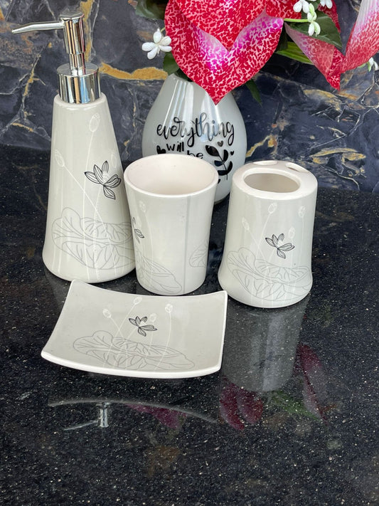 4Pcs Bathroom Accessories