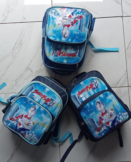 Cartoon themed kids back pack, Primary School Bag, Ideal for PP1-Grade 2, Boys & Girls Backpack/school bag  Kindergarten kids school Bag, Wear-resistant Square backpack Bag for Teenagers